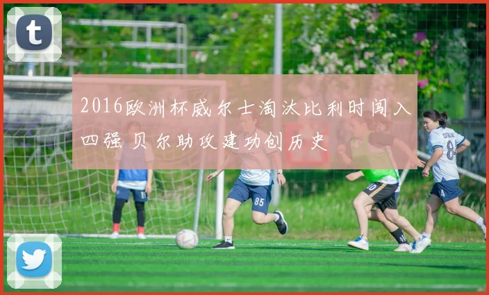 2016欧洲杯威尔士淘汰比利时闯入四强 贝尔助攻建功创历史