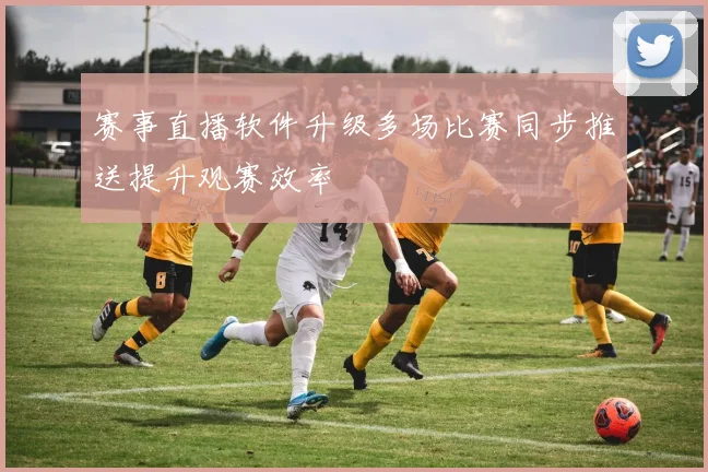 赛事直播软件升级多场比赛同步推送提升观赛效率